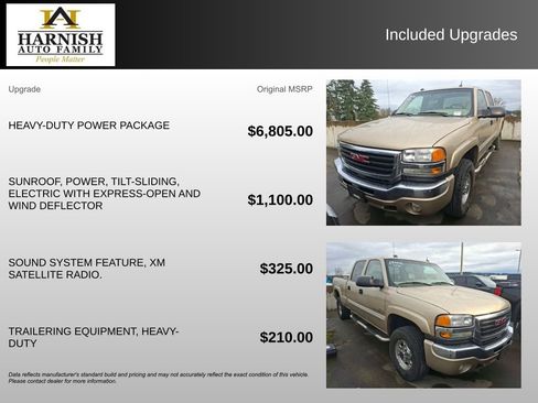 Used 2005 GMC Sierra 2500 SLT w/ Heavy-Duty Power Package image 4