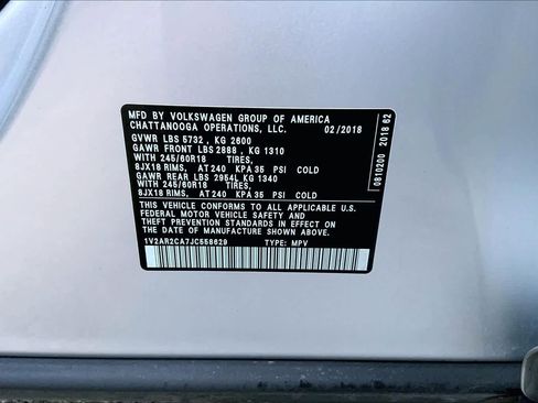 Used 2018 Volkswagen Atlas S image 29
