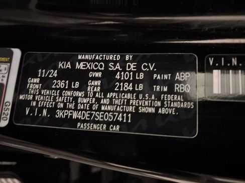 Certified 2025 Kia K4 EX w/ GT-Line Sunroof Package FWD image 12