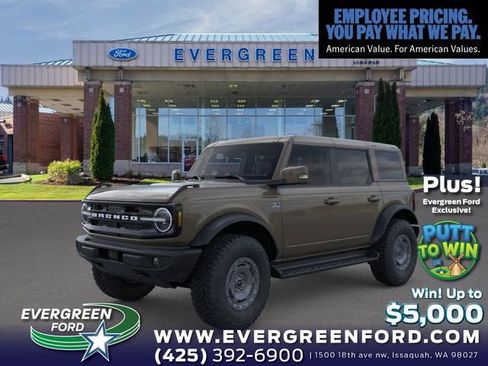 New 2025 Ford Bronco Outer Banks w/ Sasquatch Package AWD/4WD image 1