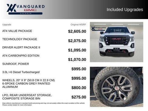 Used 2021 GMC Sierra 1500 AT4 w/ AT4 Value Package AWD/4WD image 9