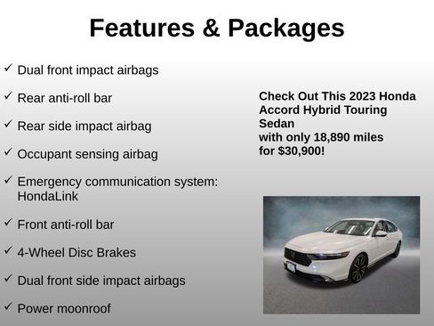 Used 2023 Honda Accord Touring image 16