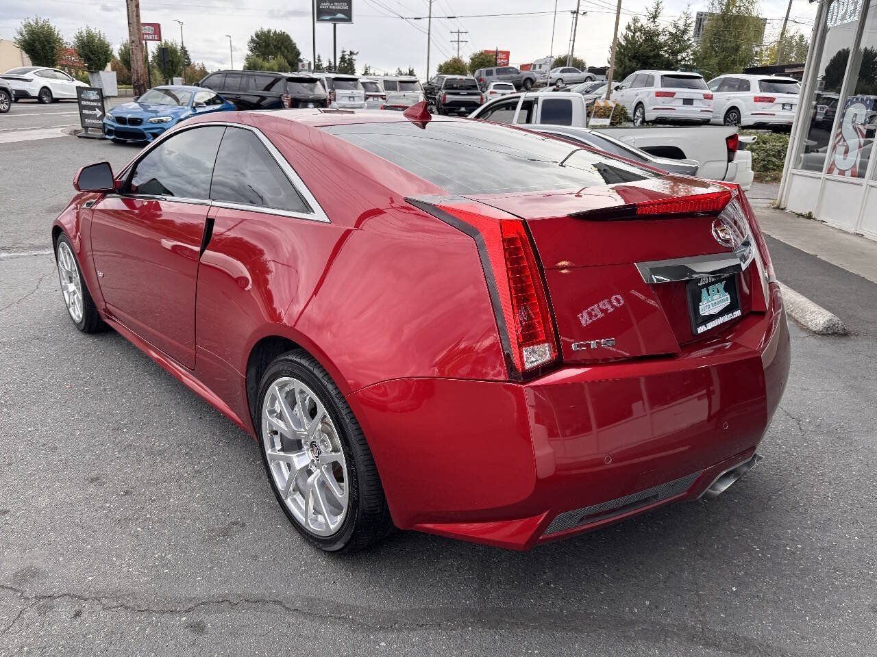 Used 2013 Cadillac CTS V w/ Wood Trim Package RWD image 3