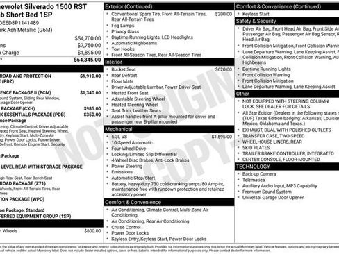 Used 2023 Chevrolet Silverado 1500 RST AWD/4WD image 20