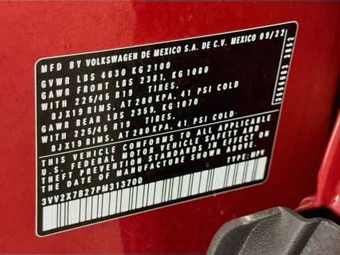 Used 2023 Volkswagen Taos SEL AWD/4WD image 40