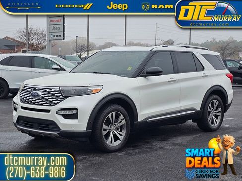Used 2020 Ford Explorer Platinum w/ Premium Technology Package image 3