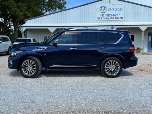Used 2015 INFINITI QX80 4WD w/ Deluxe Technology Package image 2