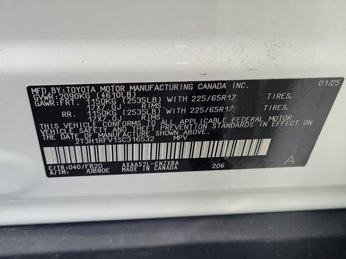 Used 2025 Toyota RAV4 LE FWD image 27