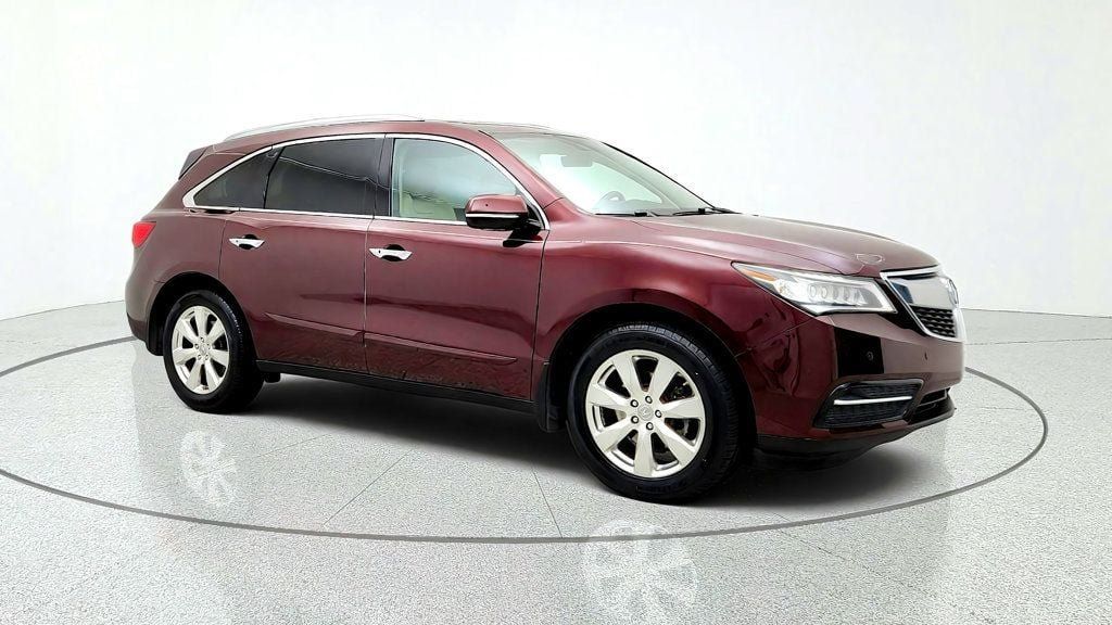Used 2016 Acura MDX w/ Advance Package AWD/4WD image 3