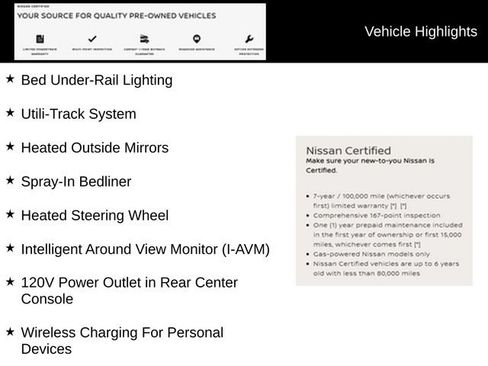 Certified 2023 Nissan Frontier PRO-4X w/ Pro Convenience Package AWD/4WD image 13