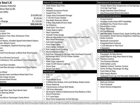 Certified 2020 Kia Soul LX image 2