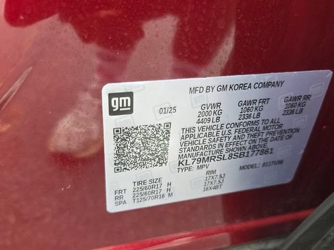 Used 2025 Chevrolet TrailBlazer LT AWD/4WD image 10