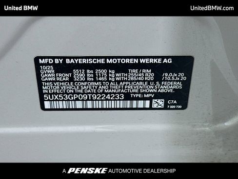 Used 2026 BMW X3 xDrive30i AWD/4WD image 14