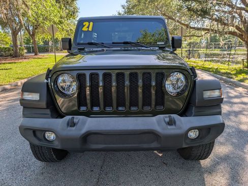 Used 2021 Jeep Wrangler Unlimited Sport AWD/4WD image 2