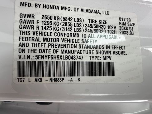 Used 2020 Honda Pilot Touring image 25