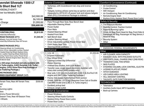 Used 2020 Chevrolet Silverado 1500 LT w/ All-Star Edition image 47