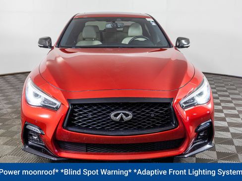 Used 2021 INFINITI Q50 Red Sport 400 w/ Proactive Package AWD/4WD image 15