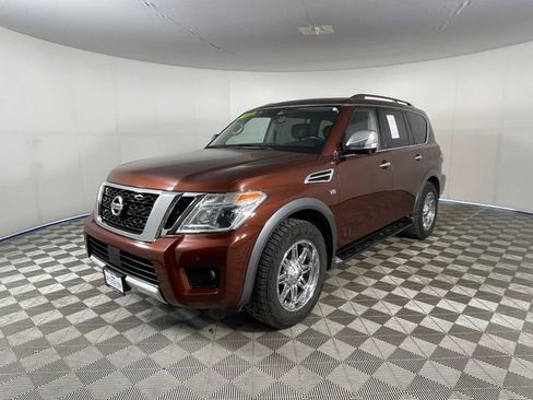 Used 2018 Nissan Armada Platinum w/ Captain Seat Package image 1