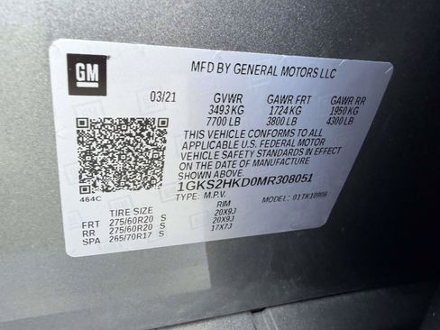 Used 2021 GMC Yukon XL AT4 w/ Rear Media and Nav Package AWD/4WD image 21