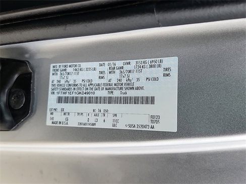 Used 2016 Ford F150 XL w/ Equipment Group 101A Mid image 13