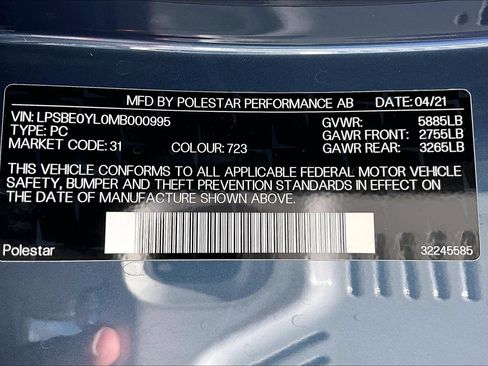 Used 2021 Polestar Polestar 1 AWD/4WD image 32