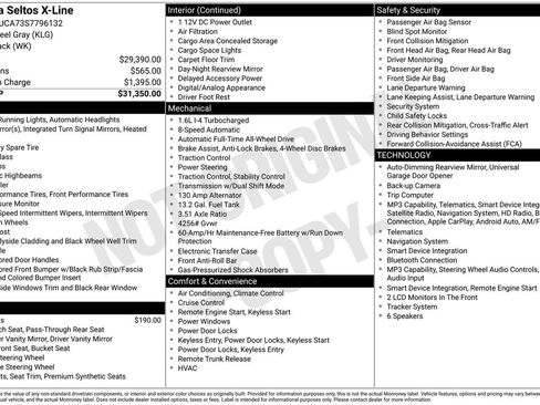 Certified 2025 Kia Seltos X-Line AWD/4WD image 30