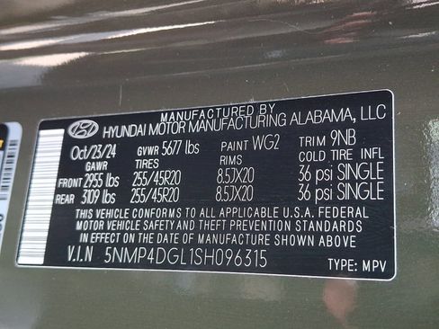 Used 2025 Hyundai Santa Fe Limited AWD/4WD image 26
