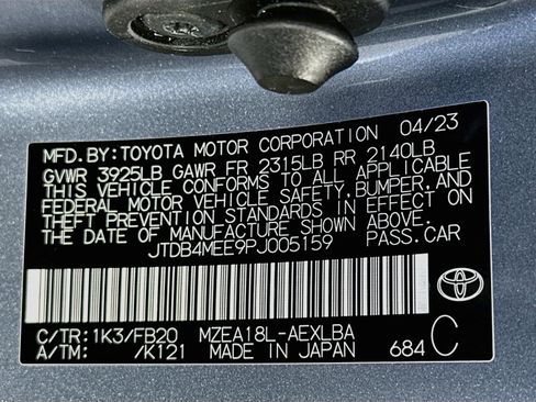 Used 2023 Toyota Corolla LE FWD image 29