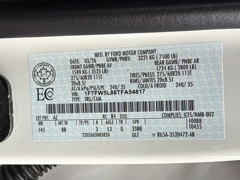 Used 2026 Ford F150 Lariat AWD/4WD image 46