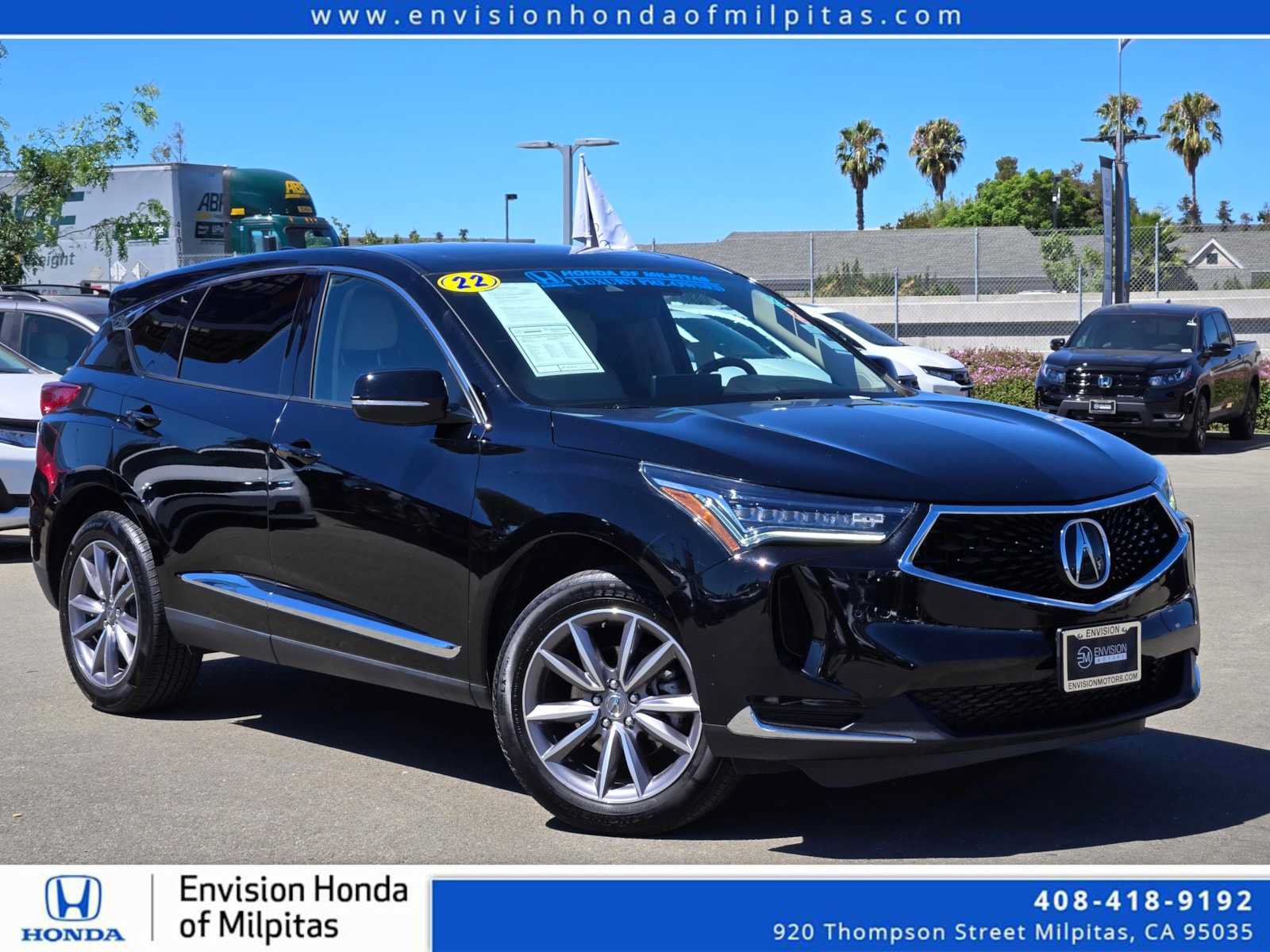 Used 2022 Acura RDX w/ Technology Package FWD image 1