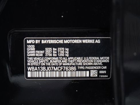 Used 2021 BMW 530i xDrive 530i xDrive Sedan w/ Convenience Package image 84