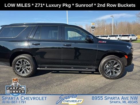 Used 2024 Chevrolet Tahoe Z71 w/ Luxury Package AWD/4WD image 2