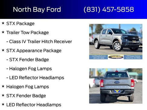 New 2025 Ford Ranger XL w/ Trailer Tow Package RWD image 4