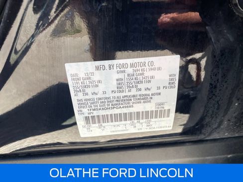 Certified 2023 Ford Explorer XLT w/ Equipment Group 202A AWD/4WD image 24