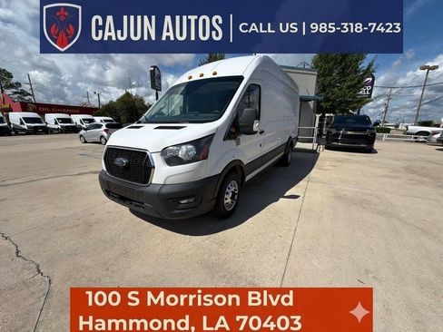 Used 2022 Ford Transit 350 148 High Roof Extended DRW RWD image 2
