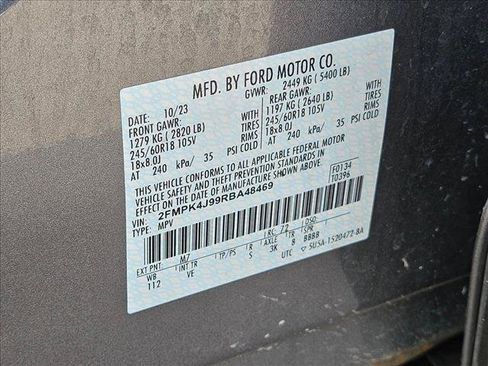 Used 2024 Ford Edge SEL AWD/4WD image 15