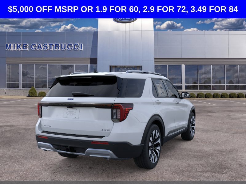 New 2026 Ford Explorer Platinum w/ LUX Leather Package AWD/4WD image 8