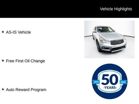 Used 2016 INFINITI QX50 Base w/ Deluxe Touring Package image 7