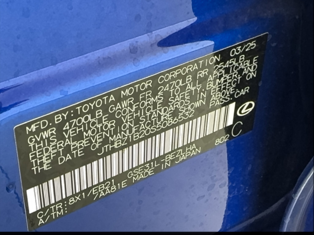 Used 2025 Lexus IS 350 F Sport w/ Accessory Package 2 RWD image 65