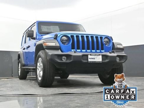 Used 2022 Jeep Wrangler Unlimited Sport w/ Sun And Sound Package AWD/4WD image 63