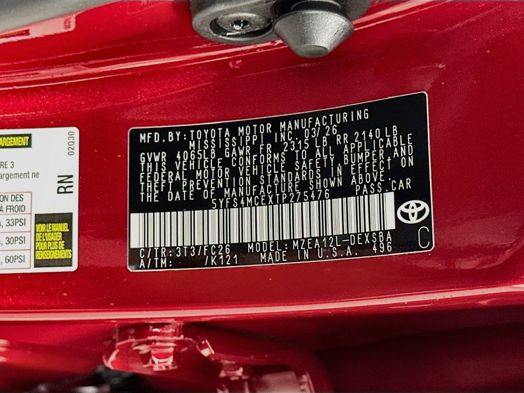 Certified 2026 Toyota Corolla SE FWD image 29