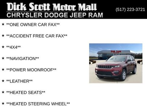 Used 2022 Jeep Grand Cherokee Limited AWD/4WD image 9