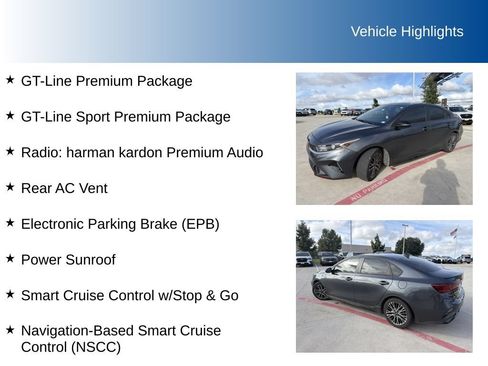 Used 2023 Kia Forte GT-Line w/ GT-Line Premium Package FWD image 5