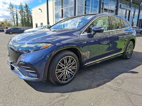 Certified 2023 Mercedes-Benz EQS 450+ 4MATIC SUV w/ AMG Line Exterior Package image 3