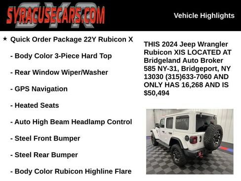 Used 2024 Jeep Wrangler Unlimited Rubicon AWD/4WD image 6