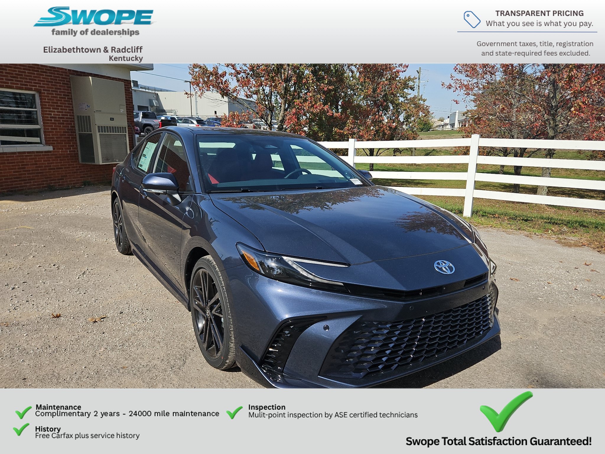 New 2026 Toyota Camry XSE w/ Premium Plus Package FWD image 1