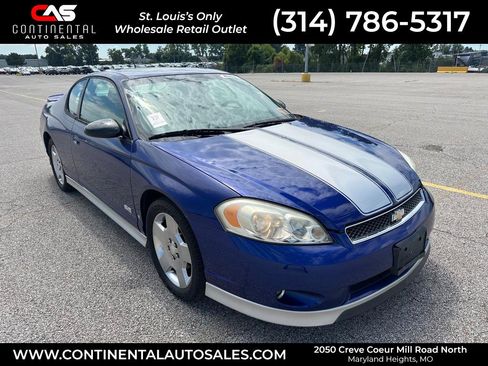 Used 2007 Chevrolet Monte Carlo SS w/ Silver Rally Stripe Package FWD image 1