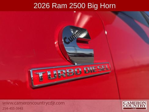 New 2026 RAM 2500 Big Horn image 10