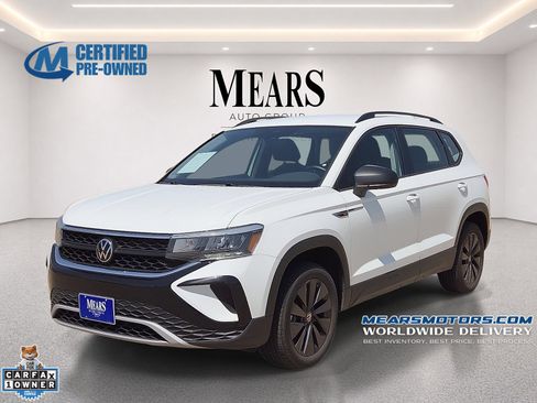 Used 2024 Volkswagen Taos S w/ MDO Package FWD image 1