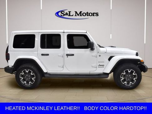 Used 2024 Jeep Wrangler Unlimited Sahara w/ Technology Group AWD/4WD image 9